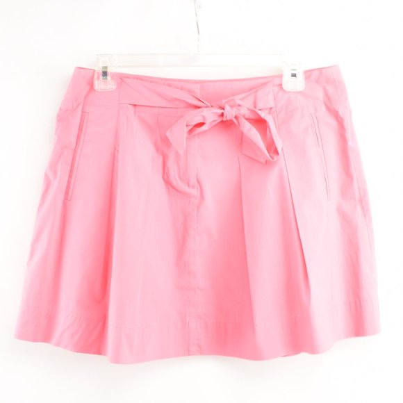 Theory | Pink Pleated Mini Skirt Size 10 - Picture 1 of 14
